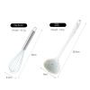 Colorful point full bag silica gel spatula kitchen utensils household silica gel frying spatula kitchen cooking spatula multi-purpose food clip wholes